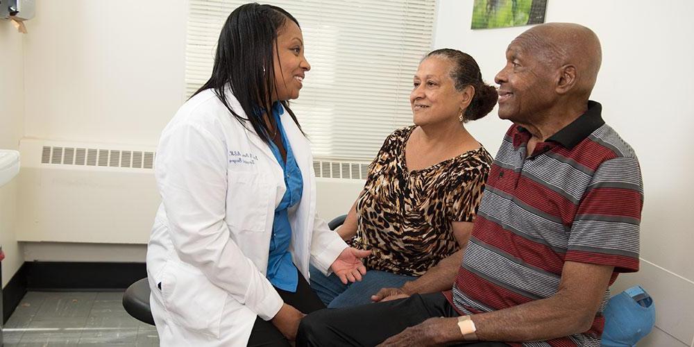 Visitors to Upstate Medical University Hospital